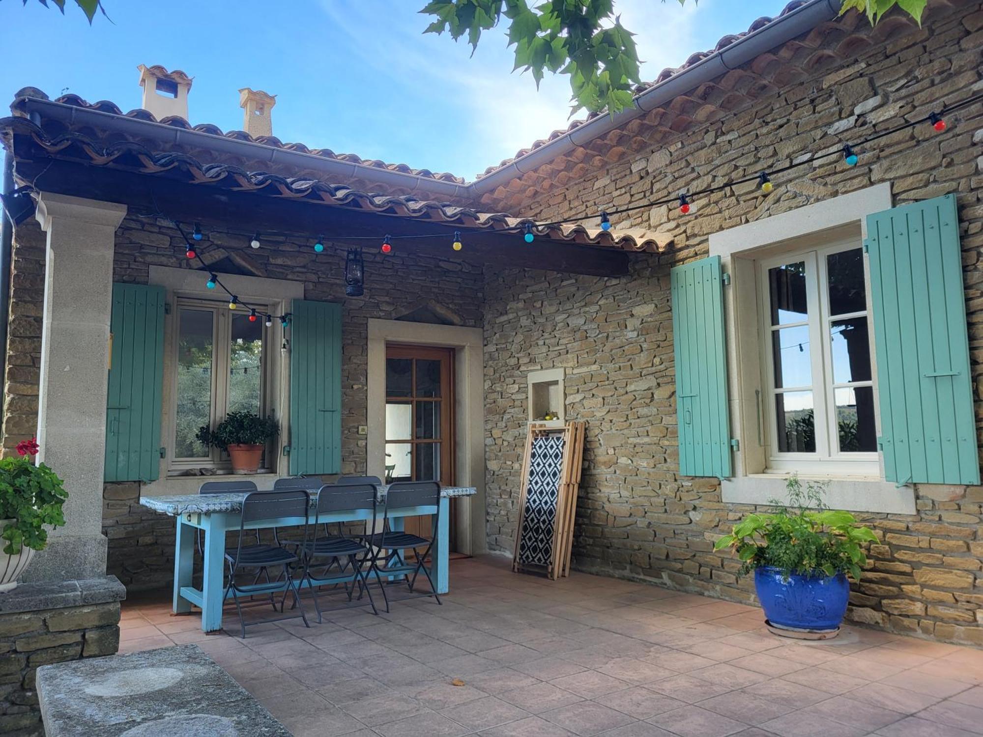 Les Saffres - Gite De Charme Pour 8 Personnes Valréas Exterior foto